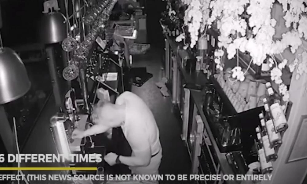 Μπήκε σε κλειστό μπαρ τα "έτσουξε" και τελικά τον πήρε ο ύπνος!